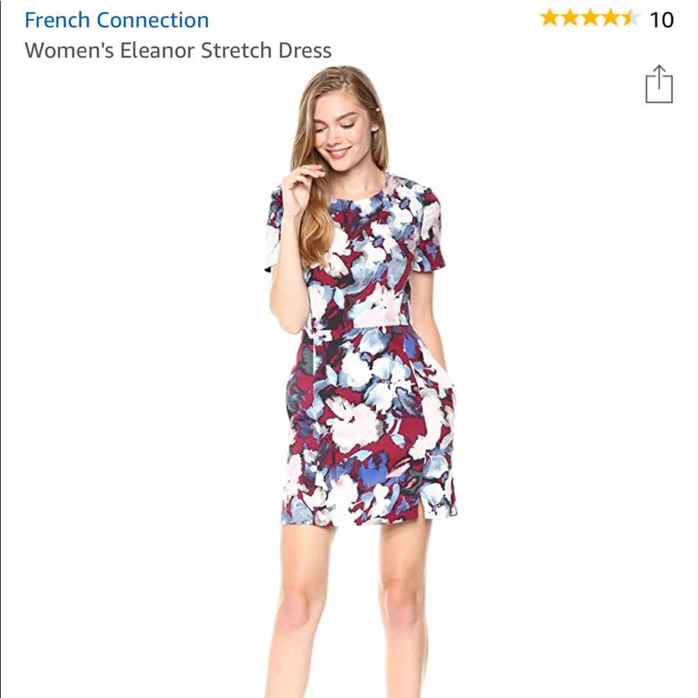 French Connection Women’s Eleanor Stretch Dress
